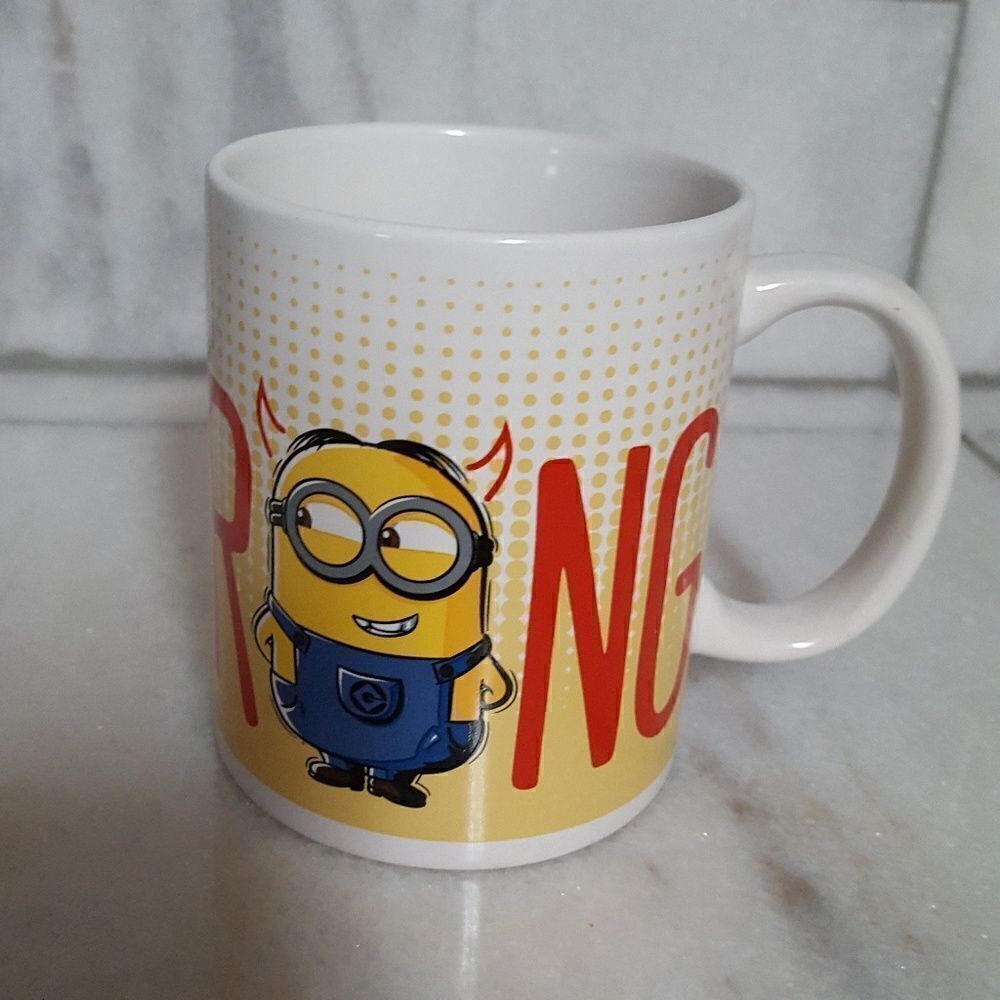Despicable Me Just The Right Amt of Morning Coffee Mug